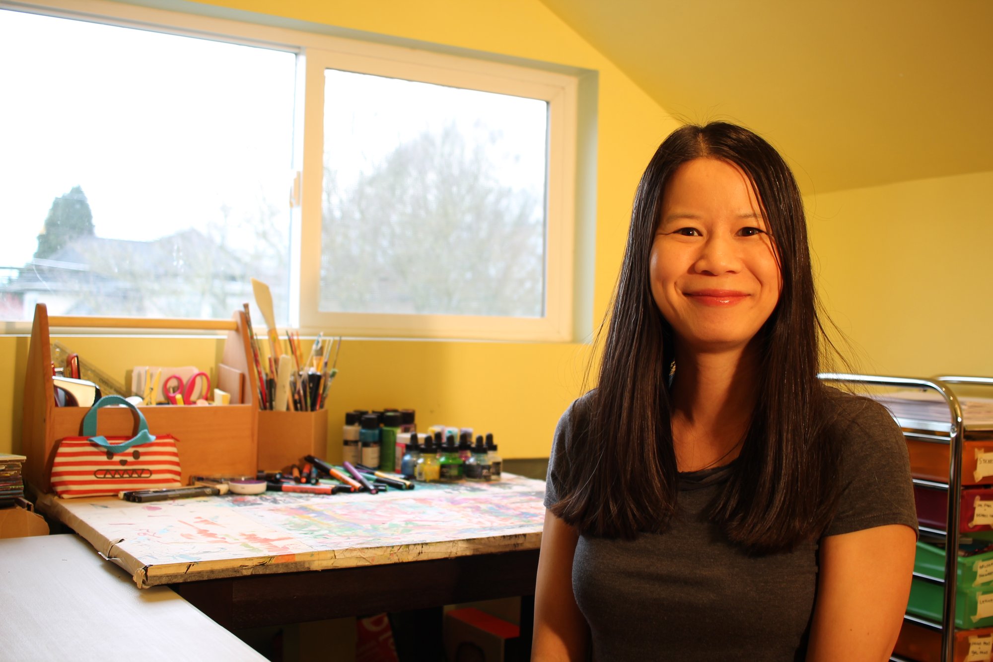 photo landscape me and art room